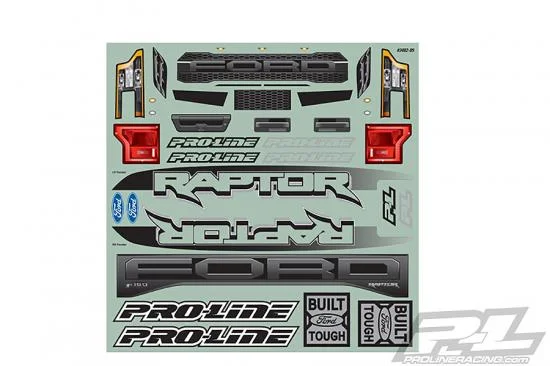 ProLine Precut 2017 Ford F150 Raptor Tough Black Body X-MAXX — image 8 of 15
