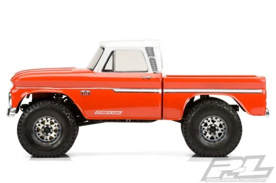 ProLine 1966 Chevrolet C-10 Clear Bodyshell For SCX-10 313mm Crawlers — image 1 of 16