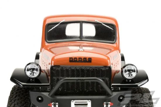 ProLine 1946 Dodge Power Wagon Clear Body - Fits 313mm WB Crawlers — image 15 of 21