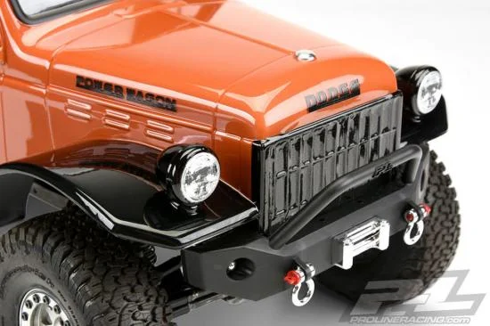 ProLine 1946 Dodge Power Wagon Clear Body - Fits 313mm WB Crawlers — image 17 of 21