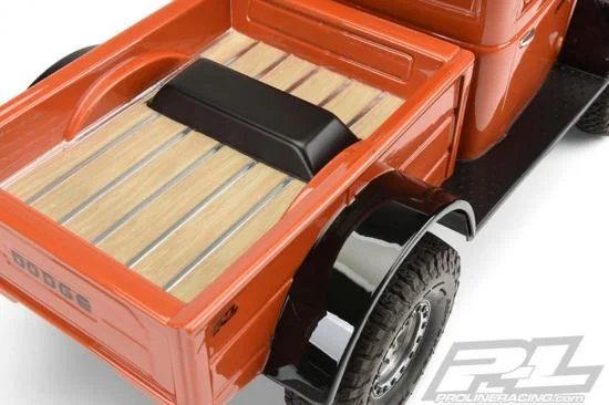 ProLine 1946 Dodge Power Wagon Clear Body - Fits 313mm WB Crawlers — image 19 of 21