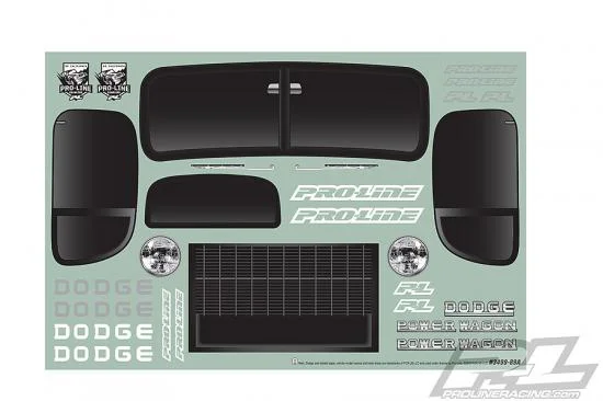 ProLine 1946 Dodge Power Wagon - Pre Painted Black - 313mm WB — image 8 of 14