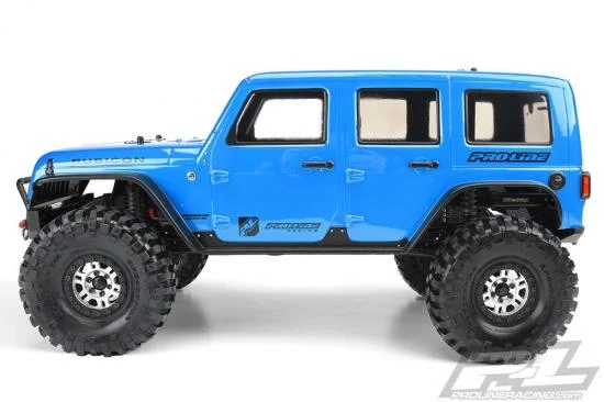 ProLine Jeep Wrangler Rubicon Unlimited Clear Body - Fits Traxxas TRX-4 (12.8 Inch Long Wheelbase) — image 14 of 21
