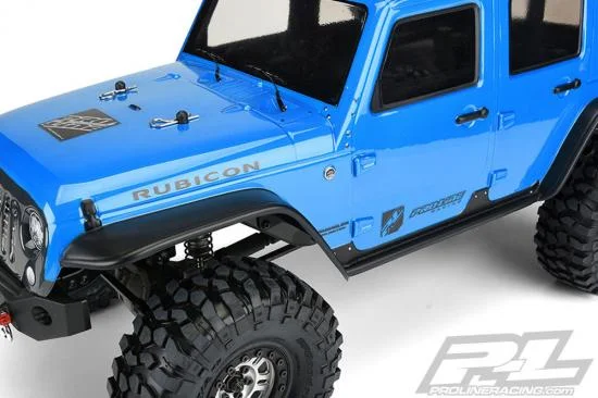 ProLine Jeep Wrangler Rubicon Unlimited Clear Body - Fits Traxxas TRX-4 (12.8 Inch Long Wheelbase) — image 15 of 21
