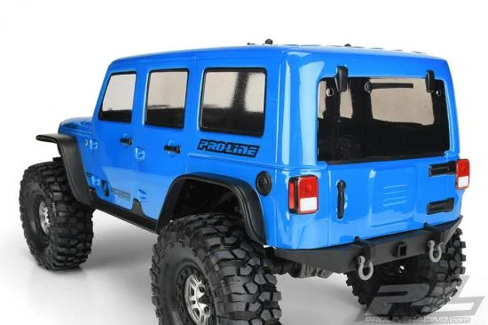 ProLine Jeep Wrangler Rubicon Unlimited Clear Body - Fits Traxxas TRX-4 (12.8 Inch Long Wheelbase) — image 20 of 21