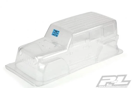 ProLine Jeep Wrangler Rubicon Unlimited Clear Body - Fits Traxxas TRX-4 (12.8 Inch Long Wheelbase) — image 12 of 21