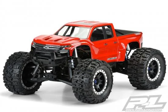 ProLine Pro-Line Precut 2019 Chevy Z71 Silverado Clear Body for Traxxas X-MAXX &mdash; image 17 of 18