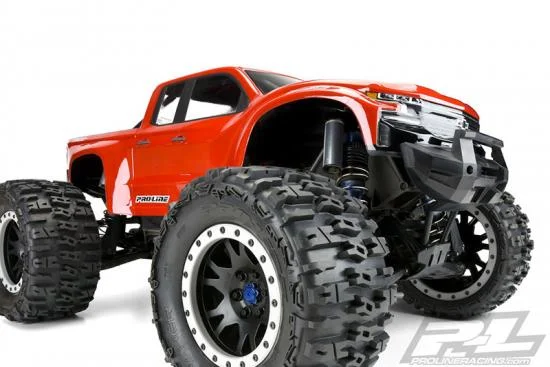 ProLine Pro-Line Precut 2019 Chevy Z71 Silverado Clear Body for Traxxas X-MAXX &mdash; image 11 of 18