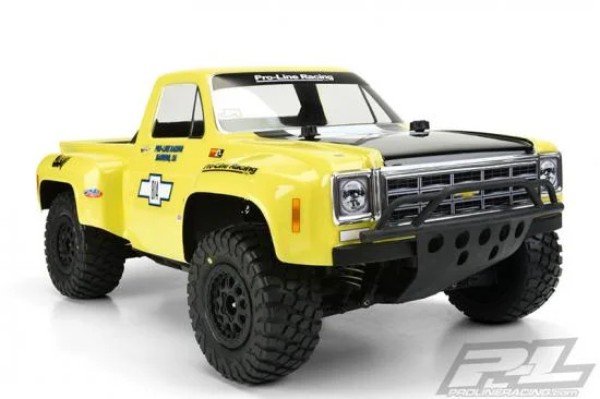 ProLine 1978 Chevy C-10 Race Truck Clear Body Slash/SC10 &mdash; image 15 of 16