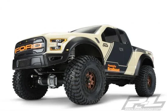 ProLine 2017 Ford F150 Raptor Clear Body 313mm For Crawler &mdash; image 16 of 19