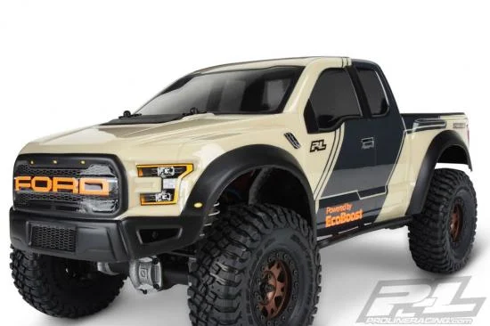 ProLine 2017 Ford F150 Raptor Clear Body 313mm For Crawler &mdash; image 14 of 19