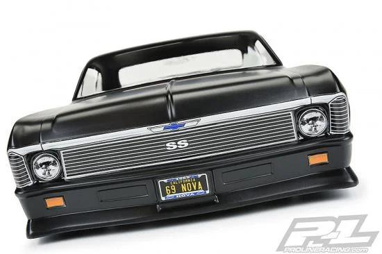 ProLine 1969 Chevrolet Nova Clear Drag Body For Modified 2WD Slash — image 8 of 13