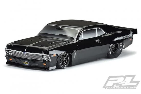 ProLine 1969 Chevrolet Nova - Pre Painted Tough Colour Black - Slash/Drag — image 11 of 12