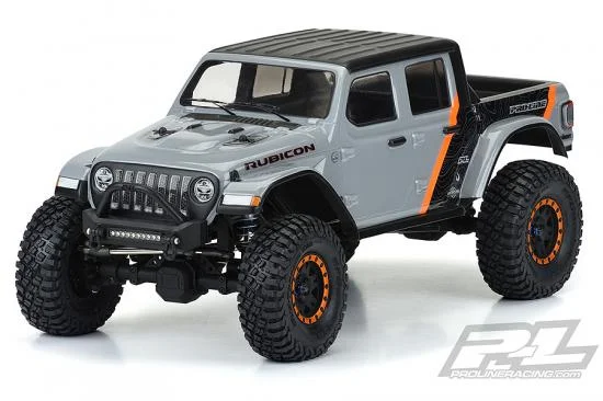 ProLine 2020 Jeep Gladiator Clear Crawler Bodyshell - 313mm Wheelbase &mdash; image 17 of 18
