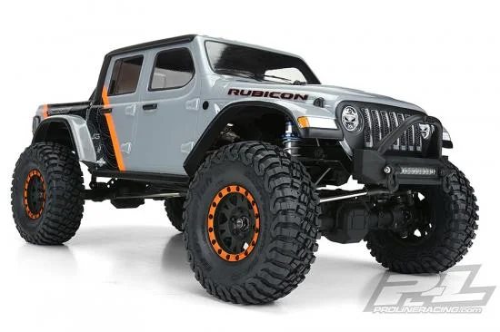 ProLine 2020 Jeep Gladiator Clear Crawler Bodyshell - 313mm Wheelbase &mdash; image 12 of 18
