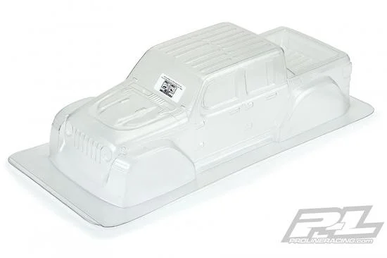 ProLine 2020 Jeep Gladiator Clear Crawler Bodyshell - 313mm Wheelbase &mdash; image 11 of 18