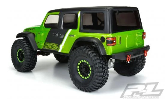 ProLine Jeep Wrangler JL Unlimited Rubicon Clear Crawler Bodyshell - ProLine 2020 Jeep Gladiator Clear Crawler Bodyshell - 313mm Wheelbase — image 11 of 13