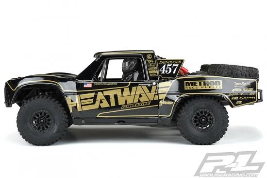 ProLine Pre Painted and Precut Ford F-100 Race Truck Clear Body For Traxxas UDR — image 15 of 17