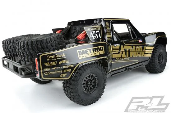ProLine Pre Painted and Precut Ford F-100 Race Truck Clear Body For Traxxas UDR — image 14 of 17