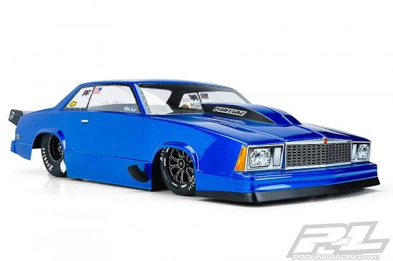 ProLine Chevrolet Malibu Clear Drag Car Body For Slash/DR10 — image 10 of 14