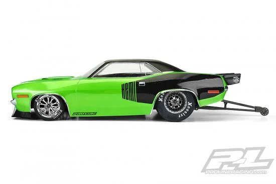 ProLine 1972 Plymouth Barracuda Clear Drag Body For 2WD Drag — image 15 of 17