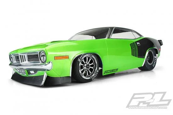 ProLine 1972 Plymouth Barracuda Clear Drag Body For 2WD Drag — image 13 of 17