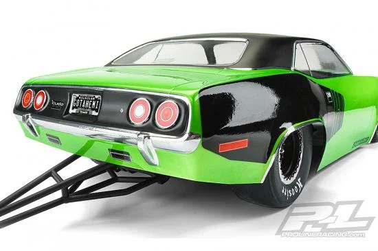ProLine 1972 Plymouth Barracuda Clear Drag Body For 2WD Drag — image 12 of 17