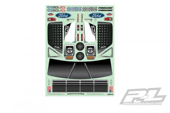 ProLine Pre-Cut 1967 Ford F100 Clear Shell For Slash/Fusion — image 9 of 13