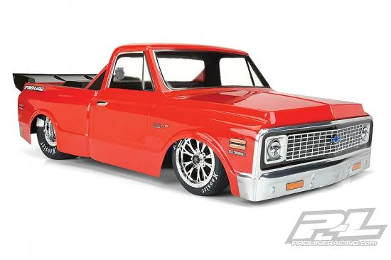 ProLine 1972 Chevy C-10 Clear Drag Bodyshell &mdash; image 15 of 18