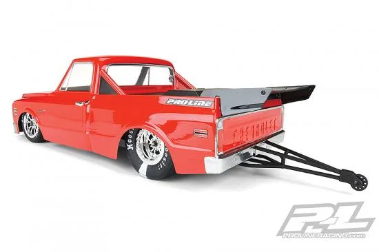 ProLine 1972 Chevy C-10 Clear Drag Bodyshell &mdash; image 14 of 18