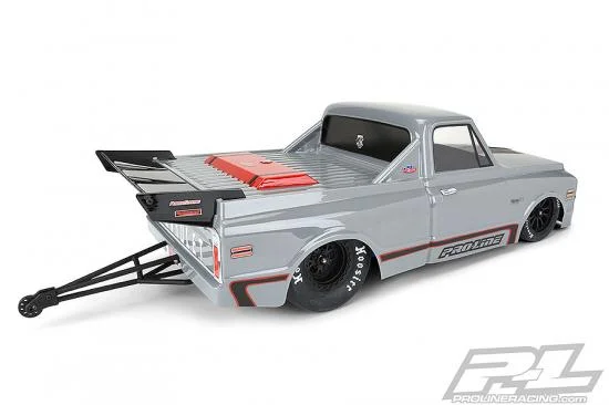 ProLine 1972 Chevy C-10 Clear Drag Bodyshell &mdash; image 12 of 18