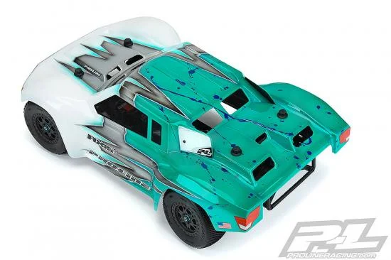 ProLine Axis SC Clear Body For Pro Fusion 4X4/Slash/SC6.1/Sct &mdash; image 10 of 13