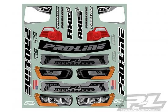 ProLine Axis SC Clear Body For Pro Fusion 4X4/Slash/SC6.1/Sct &mdash; image 7 of 13