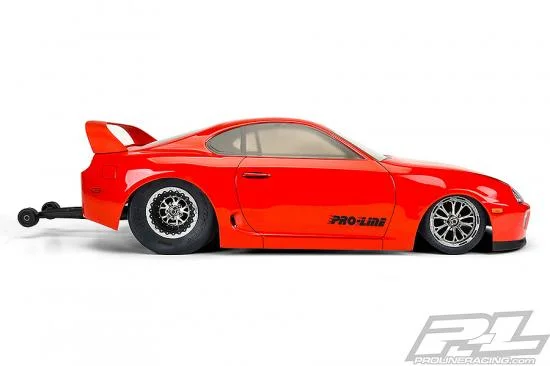ProLine 1995 Toyota Supra Clear Drag Body For 22S/DR10/Drag Slash &mdash; image 14 of 22