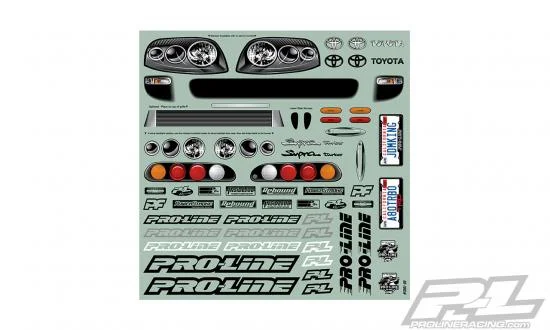 ProLine 1995 Toyota Supra Clear Drag Body For 22S/DR10/Drag Slash &mdash; image 11 of 22