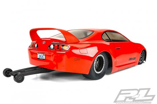 ProLine 1995 Toyota Supra Clear Drag Body For 22S/DR10/Drag Slash &mdash; image 15 of 22