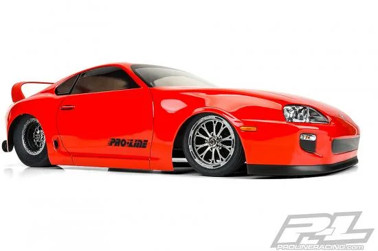 ProLine 1995 Toyota Supra Clear Drag Body For 22S/DR10/Drag Slash &mdash; image 20 of 22