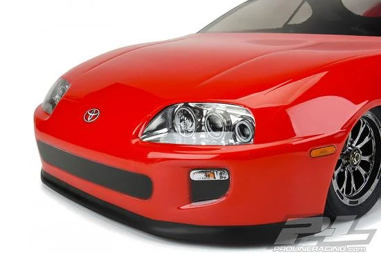 ProLine 1995 Toyota Supra Clear Drag Body For 22S/DR10/Drag Slash &mdash; image 21 of 22