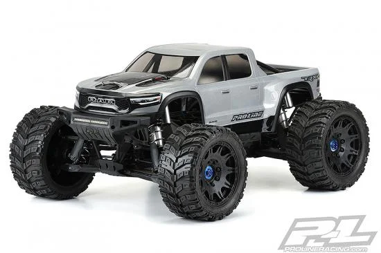 Pro-Line 2021 Dodge Ram 1500 - Pre Cut Clear Shell For Traxxas X-MAXX — image 15 of 16
