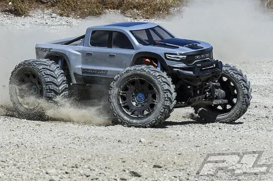 Pro-Line 2021 Dodge Ram 1500 - Pre Cut Clear Shell For Traxxas X-MAXX — image 8 of 16