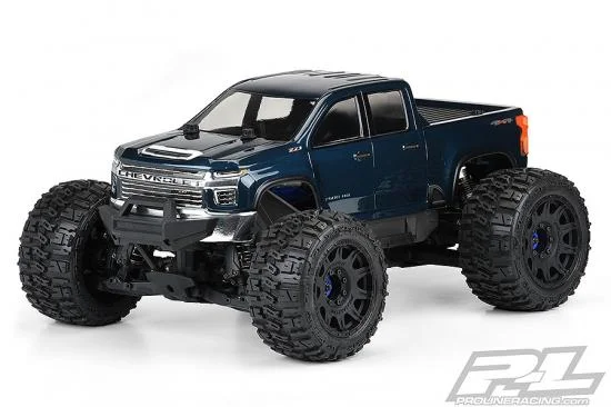 ProLine 2021 Chevy Silverado 2500 HD Clear Body - Fits E-Revo/MAXX &mdash; image 18 of 19