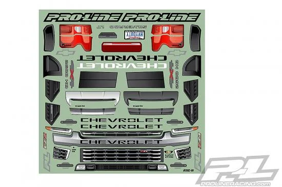 ProLine 2021 Chevy Silverado 2500 HD Clear Body - Fits E-Revo/MAXX &mdash; image 11 of 19