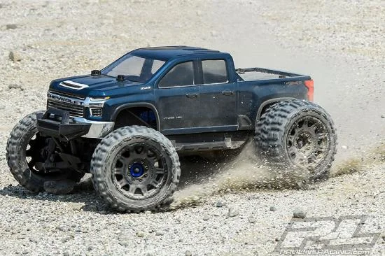 ProLine 2021 Chevy Silverado 2500 HD Clear Body - Fits E-Revo/MAXX &mdash; image 10 of 19