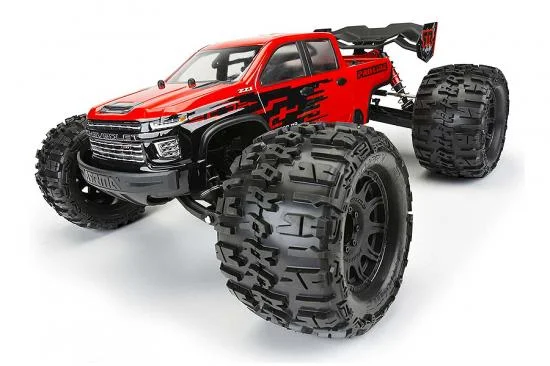 ProLine 2021 Chevrolet Silverado 2500 HD Clear Body - Arrma Kraton 6S &mdash; image 7 of 10