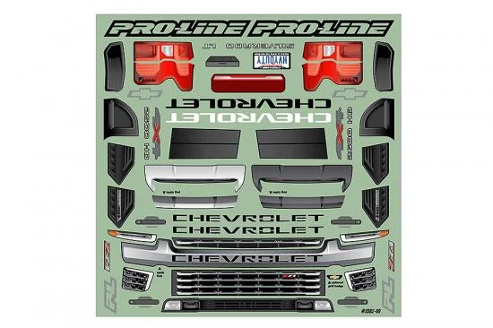 ProLine 2021 Chevrolet Silverado 2500 HD Clear Body - Arrma Kraton 6S &mdash; image 6 of 10