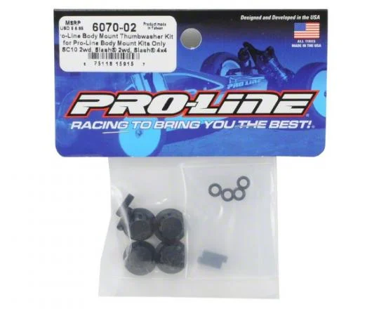 ProLine Body Mount Thumbwasher Secure-Loc Cap Replacements (4) — image 2 of 2
