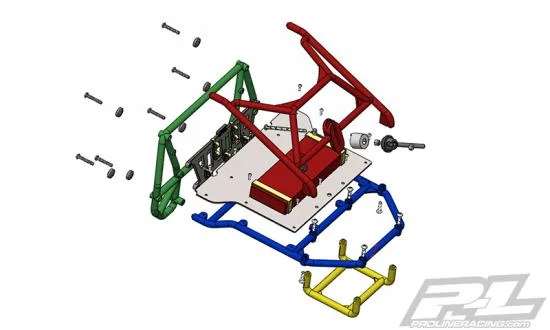 ProLine Back Half Cage For ProLine Cab Only Crawler Bodies — image 17 of 20