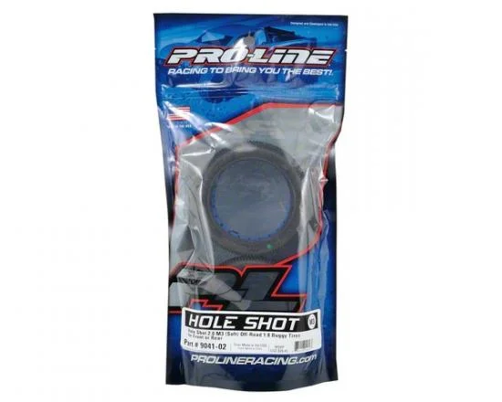 ProLine Holeshot 2.0 1:8 Buggy Tyres with Inserts - M3 Soft &mdash; image 2 of 7