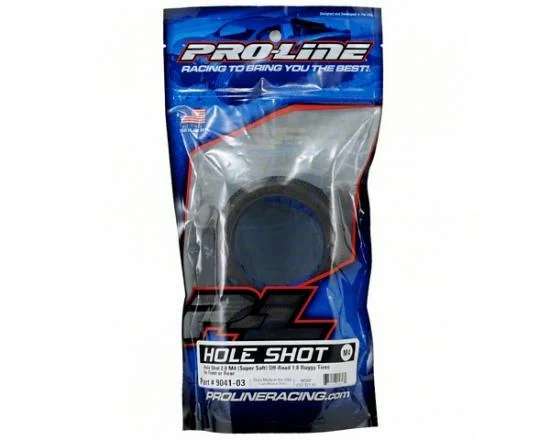 ProLine Holeshot 2.0 1:8 Buggy Tyres with Inserts - M4 Super Soft — image 2 of 6