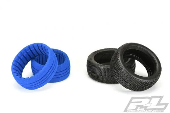 ProLine Buck Shot M4 S-S 1:8 Buggy Tyres With Closed Cell Inserts (2) — image 3 of 9